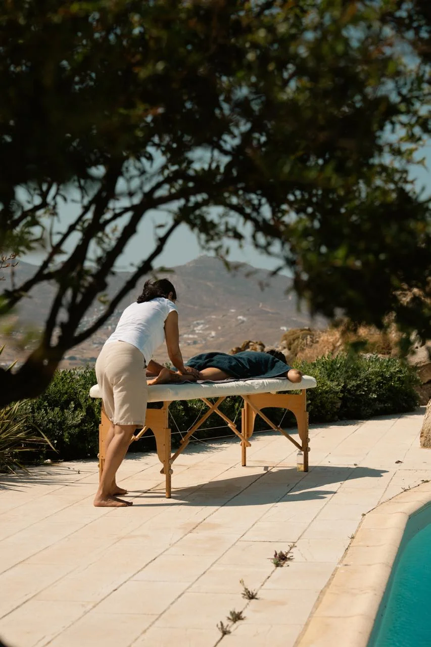Massage treatment with attentive, hands-on care